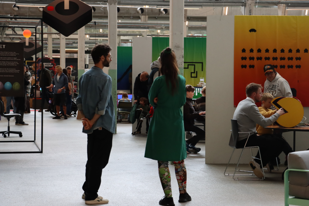 Aktivitet i Spinderiet til Retro Game Days 2024